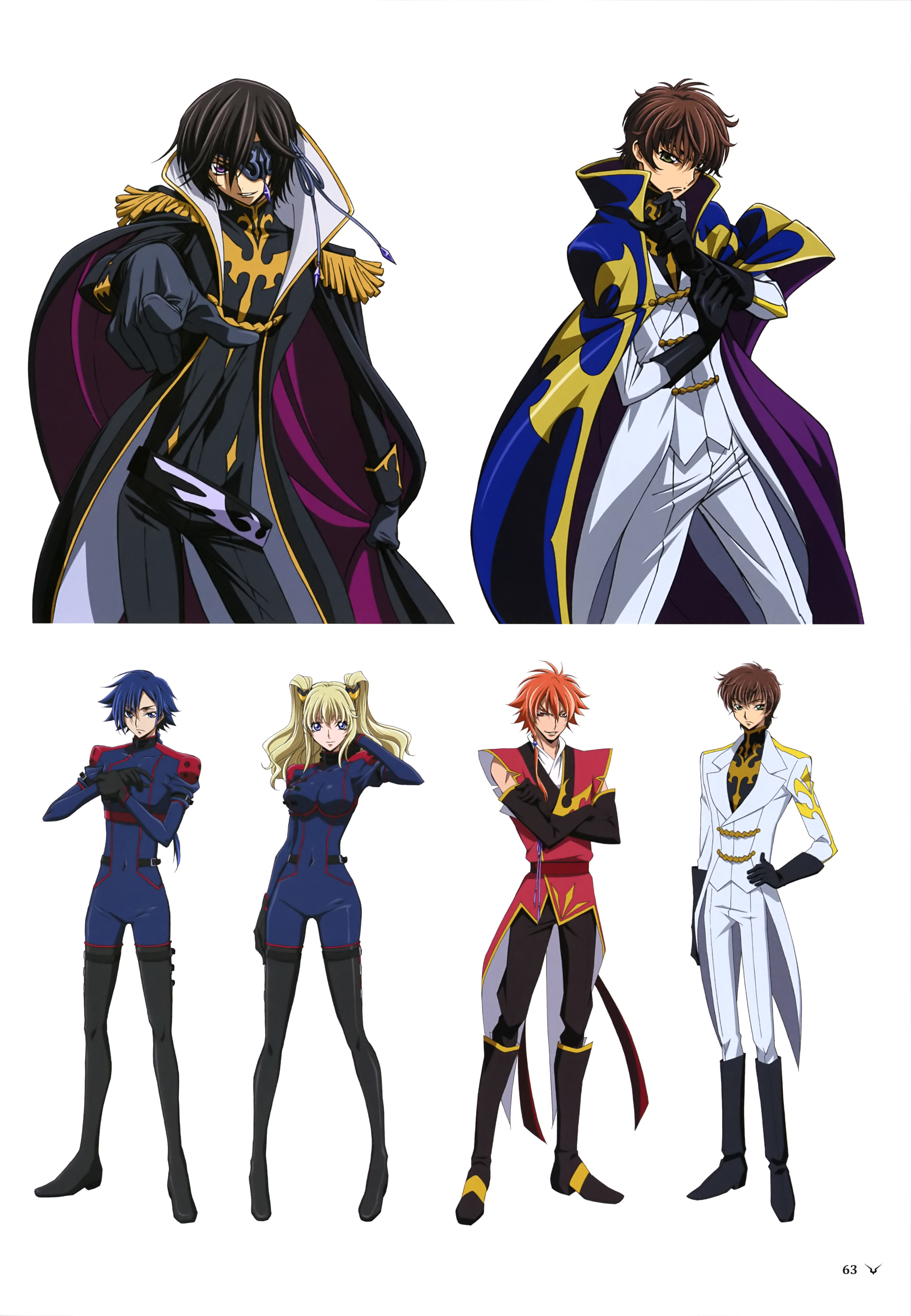 Akito The Exiled Code Geass Ashley Ashura Hyuuga Akito Kururugi Suzaku Layla Markale Lelouch 1808